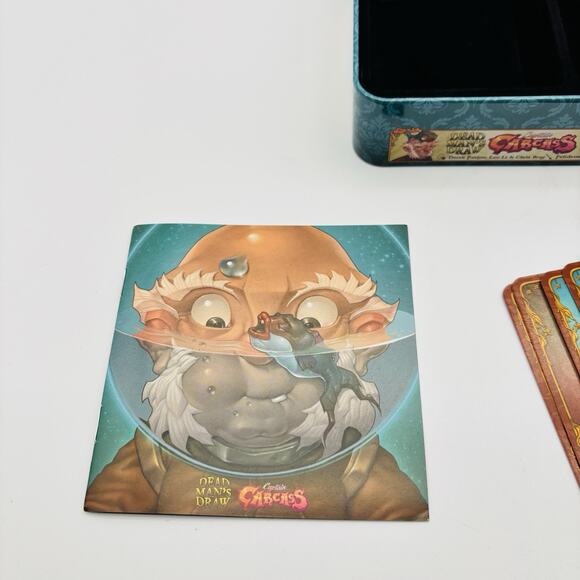 Captain Carcass Game. Tin Box . Mayday Games Dead Man’s Draw. Complete VG Cond - Picture 14 of 16